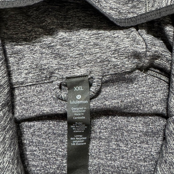 lululemon athletica Size:XXL Gray Men's Sweater - Picture 3 of 9
